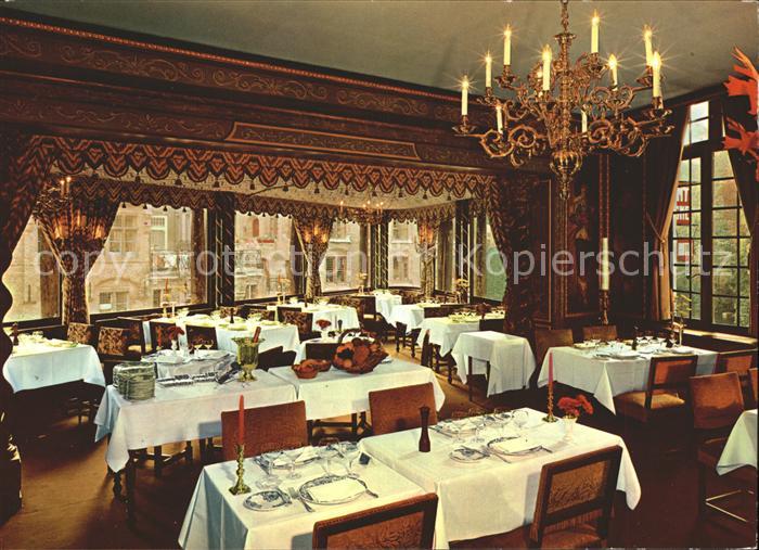 BRUGGE Bruges Belgie Hotel Due de Bourgogne Restaurant
