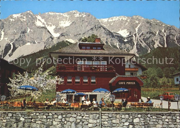 Ramsau Dachstein Steiermark Cafe Mayer Inge Schrempf