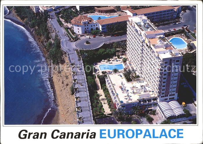 Playa del Ingles Europalace Fliegeraufnahme