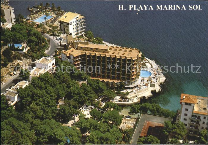 Illetas Fliegeraufnahme Hotel Playa Marina Sol