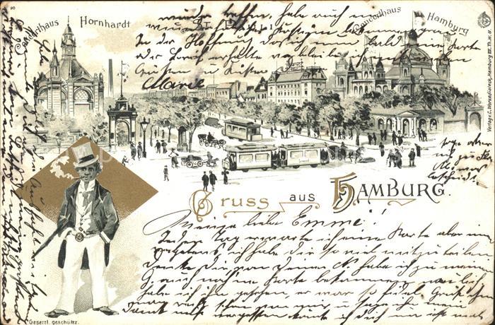 HAMBURG  CITY Concerthaus Hornhardt und Hamburg