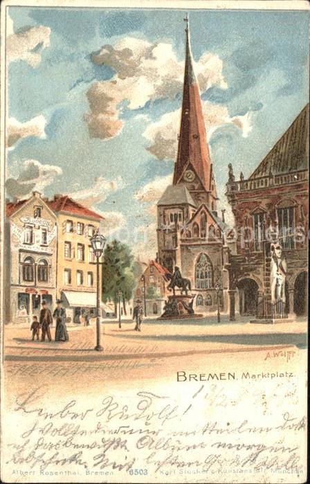 BREMEN  CITY Marktplatz