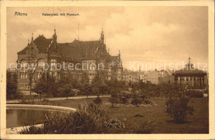 Altona Hamburg Kaiserplatz mit Museum