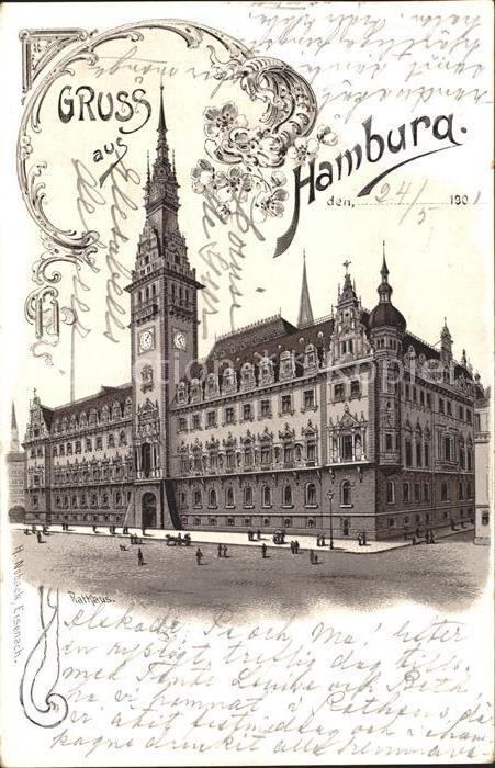 HAMBURG  CITY Rathaus