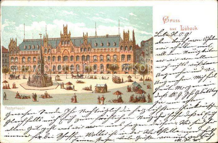 LueBECK  CITY Postgebaeude