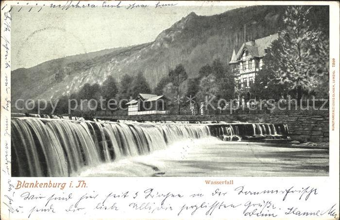 Blankenburg Harz Wasserfall