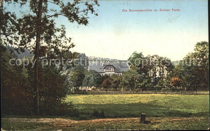 ZEITZ Sachsen-Anhalt Schneidemuehle im Zeitzer Forst