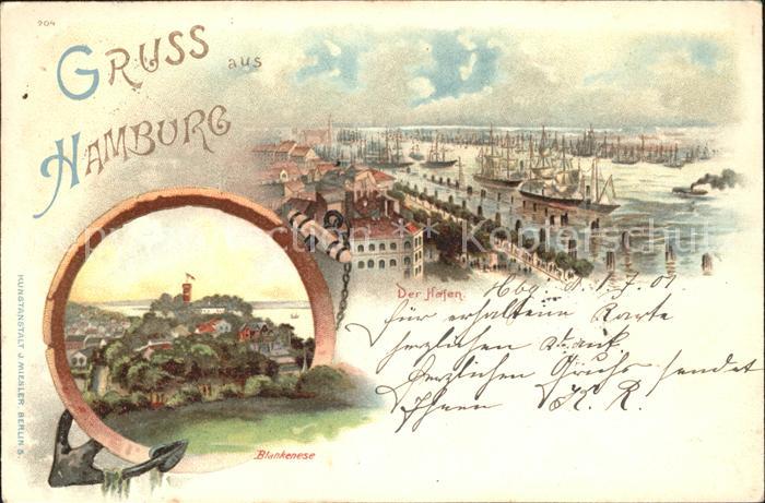 HAMBURG  CITY Hafenpartie Blankenese