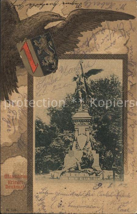 MANNHEIM BW Kriegerdenkmal