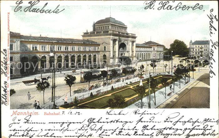 MANNHEIM BW Bahnhof