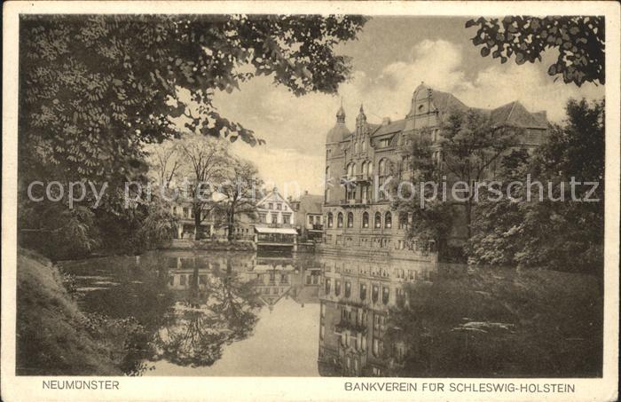 Neumuenster Schleswig-Holstein Bankverein fuer Schleswig Holstein
