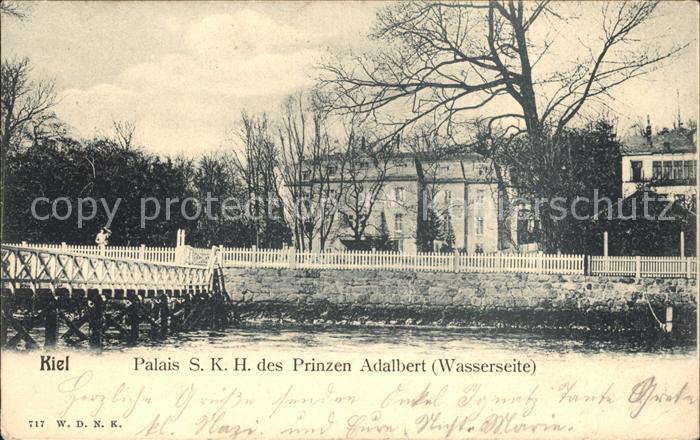 KIEL  CITY Palais SKH Prinz Adalberg