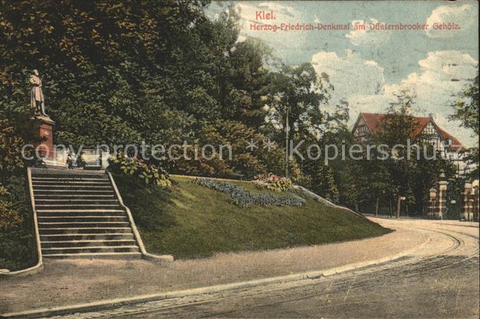 KIEL  CITY Herzog Friedrich Denkmal am Duesternbrooker Gehoelz