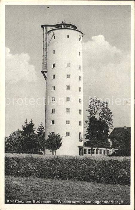 Konstanz Bodensee Wasserturm Jugendherberge