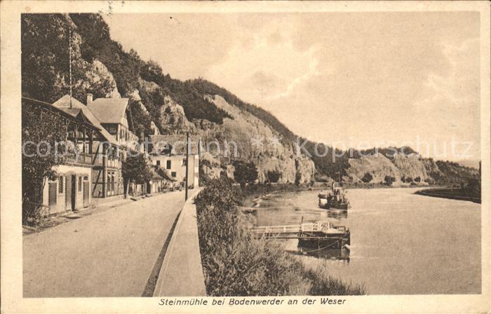 Bodenwerder Steinmuehle an der Weser