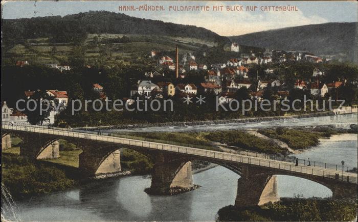 Hann. Muenden Fuldapartie mit Cattenbuehl