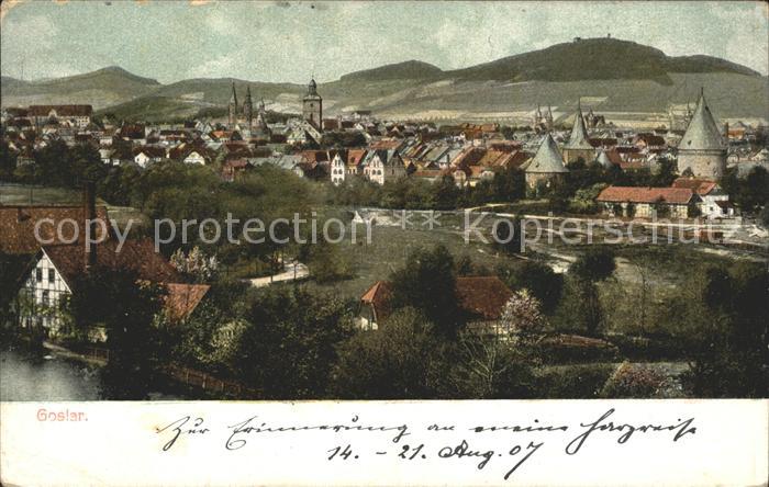 GOSLAR Harz Niedersachsen Panorama