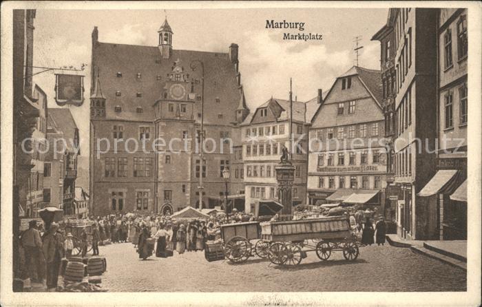 Marburg Lahn Marktplatz