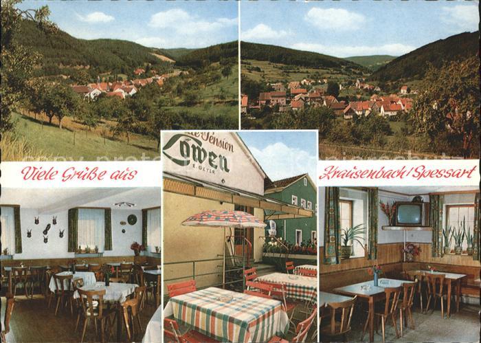Krausenbach Gasthaus Pension Zum Loewen Details Ortsansicht