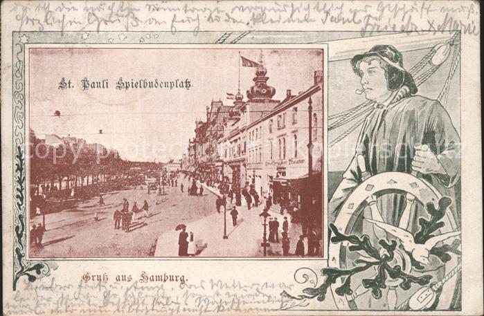 HAMBURG  CITY St Pauli Spielbuenplatz
