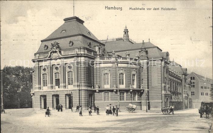 HAMBURG  CITY Musikhalle vor dem Holstentor