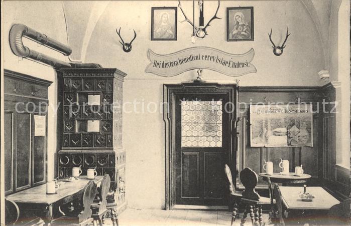 Ettal Kloster Braustueberl Doppelkarte