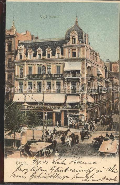 BERLIN  CITY Cafe Bauer