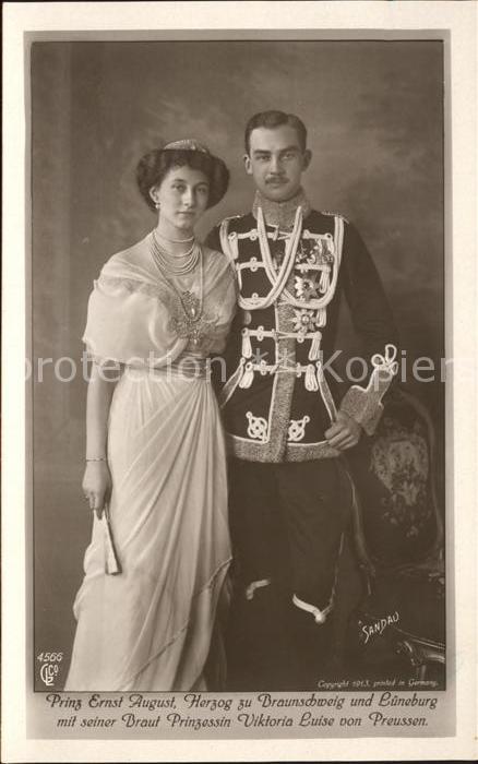 Adel Prinz Ernst August Herzog zu Braunschweig und Lueneburg Prinzessin Viktoria