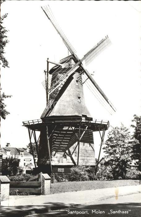 Windmuehle Santpoort Molen Santhaas