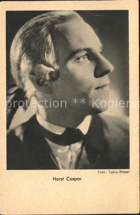 Schauspieler Horst Caspar Foto Tobis Wesel