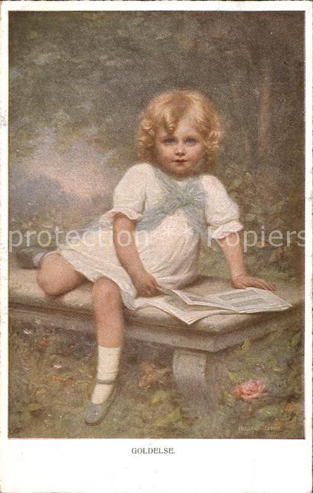 Munk M. Wien Vienne Nr. 880 Goldelse Buch Kind