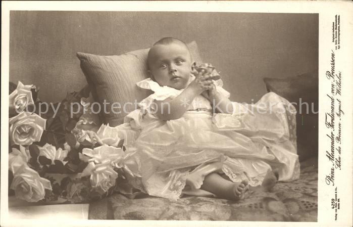 Adel Preussen Prinz Alexander Ferdinand