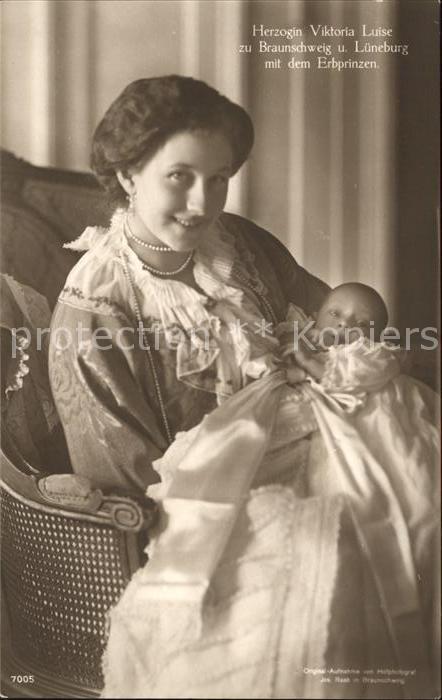 Adel Preussen Herzogin Viktoria Luise Erbprinz