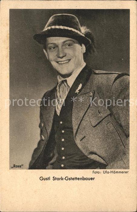 Schauspieler Gustl Stark-Gstettenbauer Foto Ufa-Haemmerer