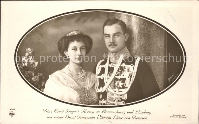 Adel Preussen Prinzessin Viktoria Luise Prinz Ernst A