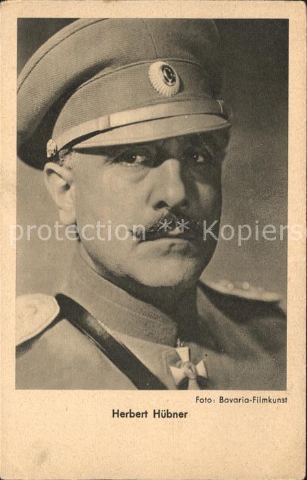 Schauspieler Herbert Huebner Foto Bavaria-Filmkunst