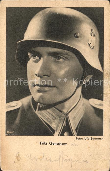 Foto Ufa Baumann Schauspieler Fritz Genschow