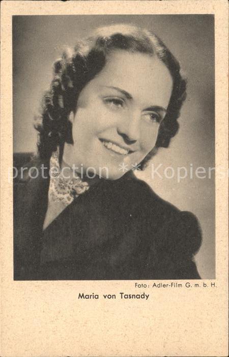 Schauspieler Maria von Tasnady Foto Adler-Film GmbH