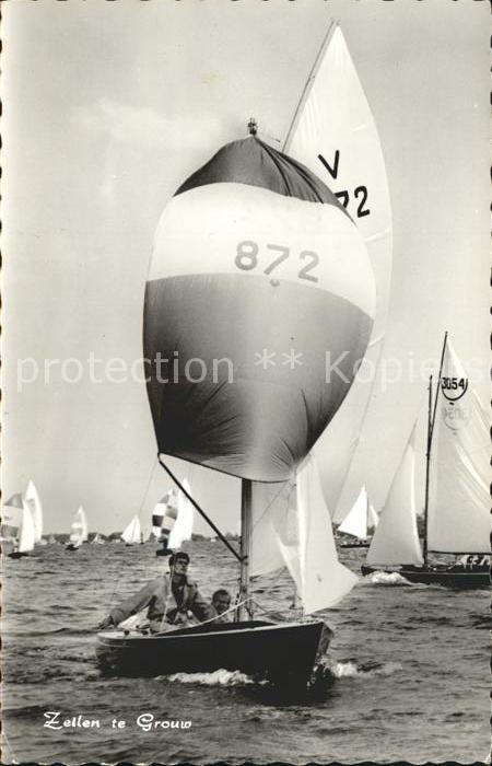 Segelboote Zeilen te Grouw