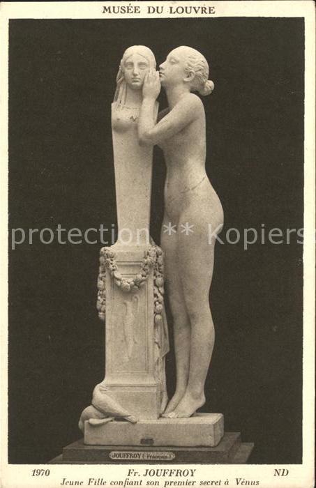 Skulpturen Jeune Fille Venus Fr. Jouffroy