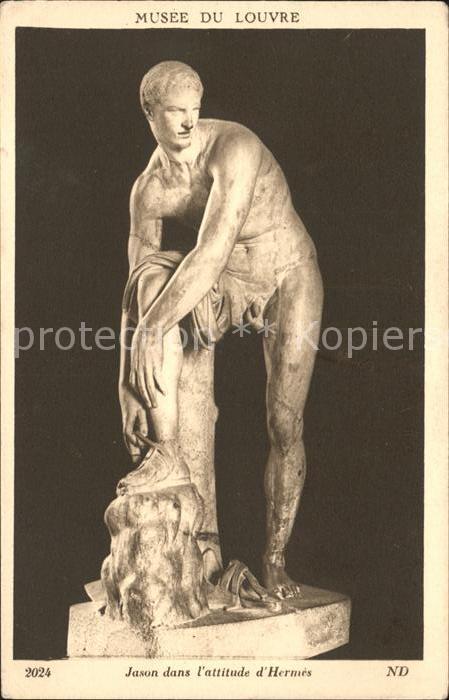 Skulpturen Jason Attitude d Hermes