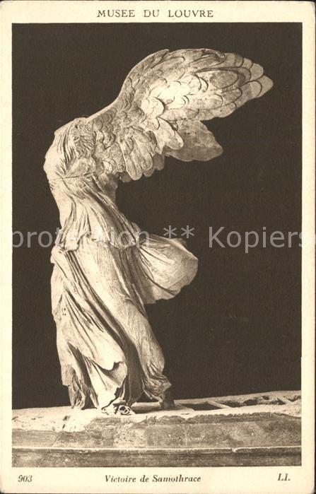 Skulpturen Victoire de Samothrace