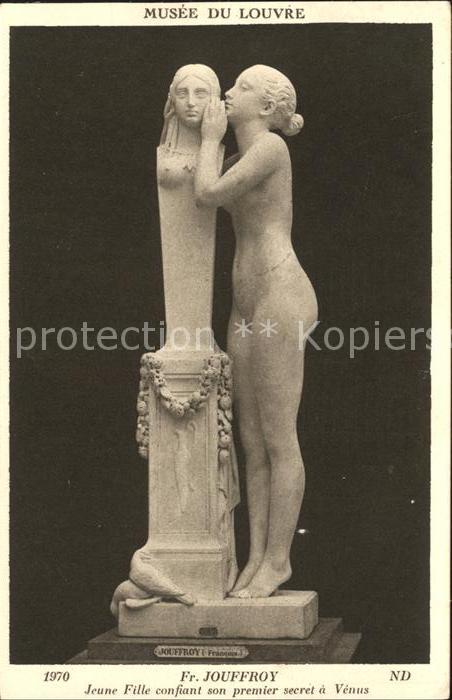 Skulpturen Jeune Fille Venus Fr. Jouffroy