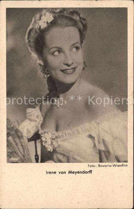 Schauspieler Irene von Meyendorff Foto Bavaria-Wienfilm