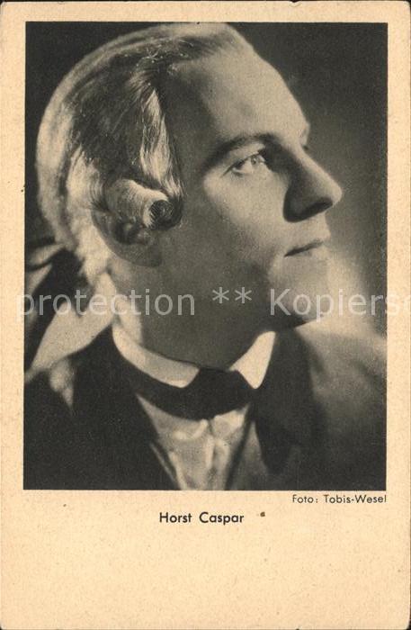 Schauspieler Horst Caspar Foto Tobis-Wesel