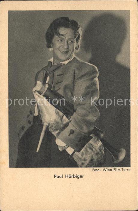 Schauspieler Paul Hoerbiger Foto Wien-Film/Terra