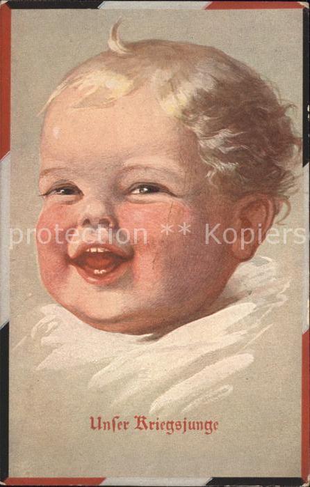 Verlag Primus Nr. 949 Kriegsjunge Schwarz-Weiss-Rot