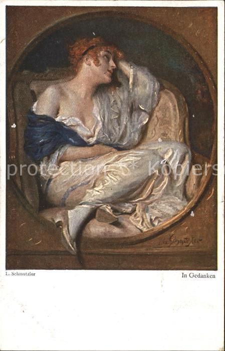 Verlag Wiechmann Nr. 1028 L. Schmutzler In Gedanken