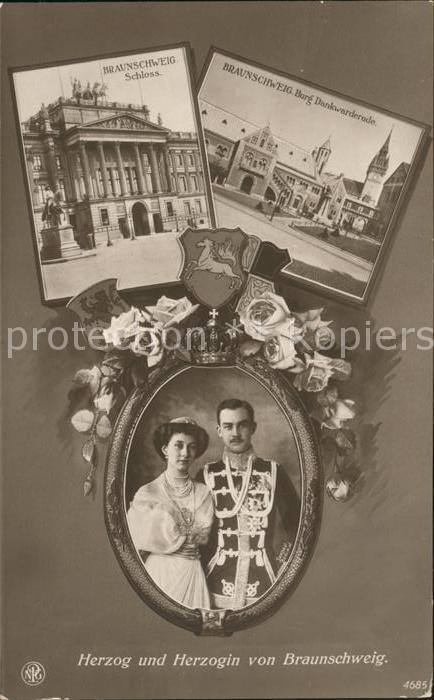 Adel Braunschweig Herzog und Herzogin Schloss Burg Dankwarderode