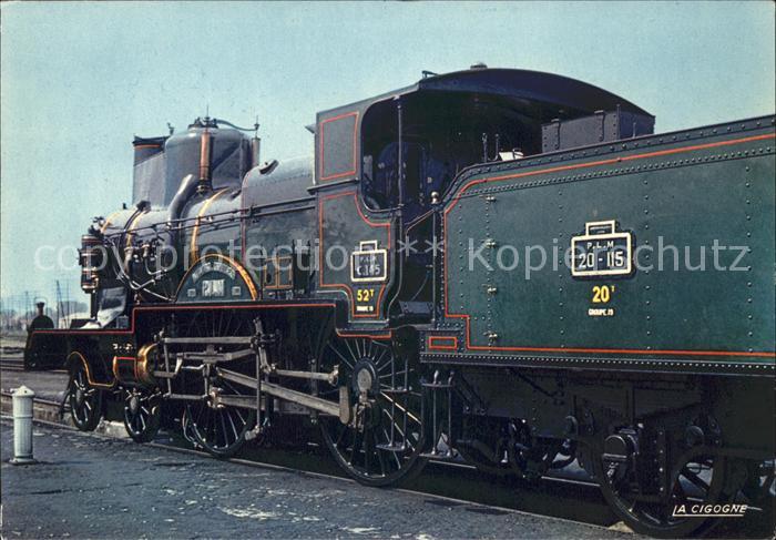 Lokomotive Coupe-Vent C 145 PLM Mulhouse